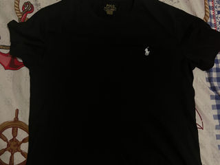 Vand Tricou Polo. Logo alb. Marimea M-L