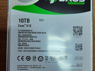 Seagate Exos X10 10Tb ST10000NM0016 foto 1