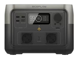 Станция EcoFlow River 2 Max / 512Wh / 500W Garantie 2 ani