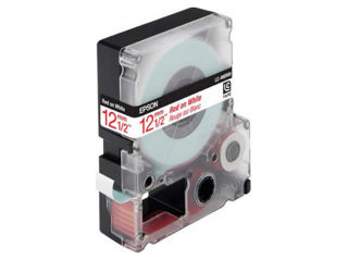 Tape Cartridge Epson Lk4Wrn; 12Mm/9M Standard, Red/White, C53S654011 foto 1