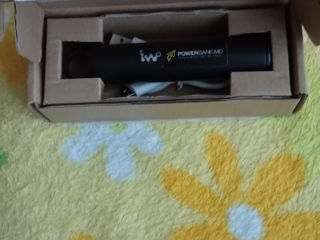 Продаю IWO Power Bank P12 2400 mAh. Чёрный. Новый foto 4