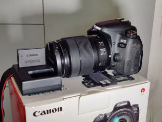 Canon 77d c объективом 18-135 nano usm