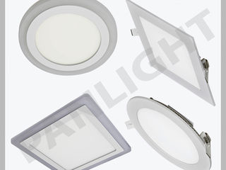 Светодиодные LED панели плоские ультратонкие, Panlight, светодиодные светильники, led светильники foto 1