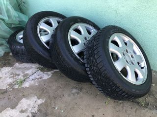 Диски +резина  205/55 R16 оригинал  Мерседес 4 шт из Германии foto 5