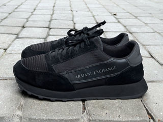 Armani Exchange Suede Mix Runner Trainers. Размер 42. Оригинал. В идеальном состоянии.