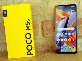 Новый Xiaomi Poco M5s 6/128гб цвет белый перламутр +Новый Чехол-книжка эко-кожа foto 6