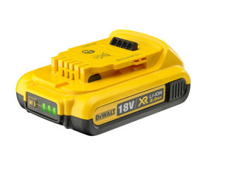 Acumulator / аккумуляторная батарея dewalt dcb183 xr li-ion 18v 2.0ah foto 2