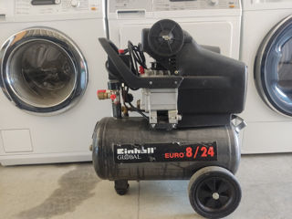 Compresor Einhell, 24l, 8bar, 210l/min, 1,5kw, ideal pentru gospodărie foto 0