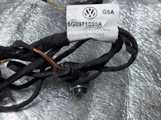 New Genuine VW Polo MK6Parking Sensor Wiring Loom +Sensors Front Bumper foto 2