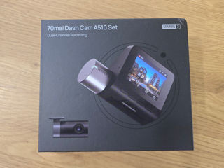 Xiaomi 70mai Dash Cam А510 + задняя камера фото 0