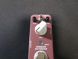 MOOER Tender Octaver MK II - мини питчер+октавер!