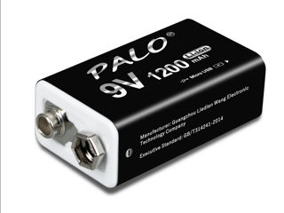Аккумуляторы Крона PALO 9V 650mAh.USB