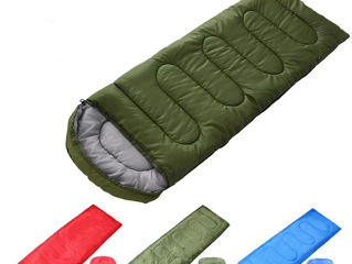 Большой спальный мешок+ одеяло+ подушка-капюшон! Размер: 210х75 см. Sac pentru dormit. foto 7
