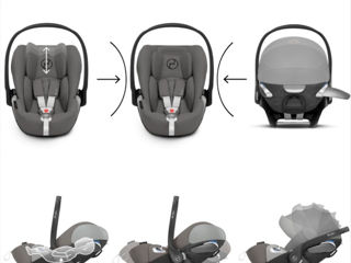 Cybex Cloud Z+ I-size с боковой защитой и функцией "раскладывающийся механизм" foto 9