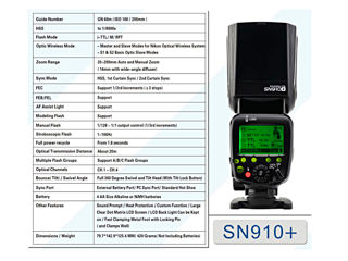 Вспышка Shanny SN910EX-RF foto 5