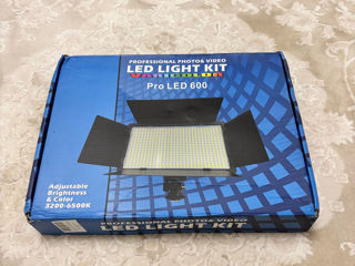 Lampă / Лампа LED Nagnahz U600+ pentru Video Photo Studio Lamp Bi-Color  2500K-8500k foto 5