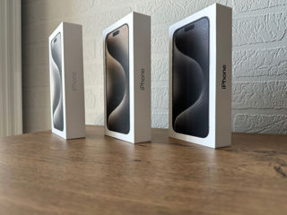 Apple iPhone 15 Pro Max, Natural Titanium, 256GB Sigilat! New!