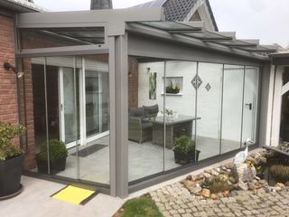 Sisteme glisante cu sticla calita pentru terase,balcoane,verande foto 5