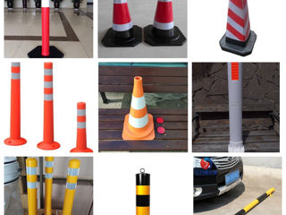 Indicatoare rutiere, tablite, placuțe, autobariere /дорожные знаки, таблички, конусы, автобарьеры foto 5