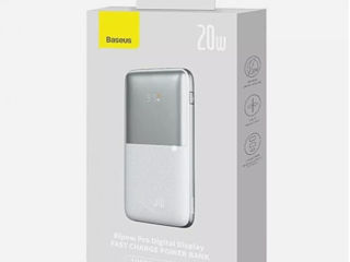 Power Bank 10000 mAh Быстрая зарядка 20W.. Digital Display — Baseus foto 2