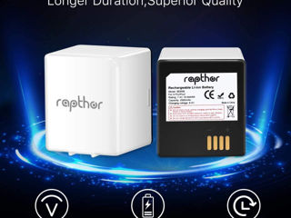 Baterie reîncărcabilă Rapthor 2560mAh Arlo compatibilă cu acumulatorul de schimb Arlo Pro/Pro 2 7,4V foto 1