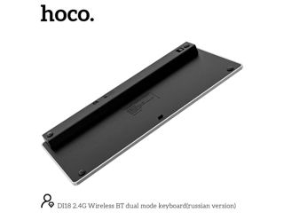 Tastatură HOCO DI18 2.4G Wireless BT dual mode (versiunea rusă) foto 3