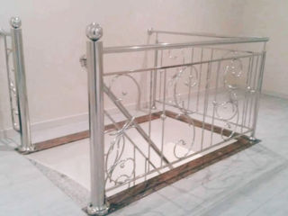 Balustrade din inox şi metal la comanda foto 7