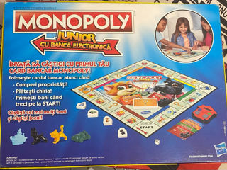 Monopoly junior cu banca electronica  фото 1