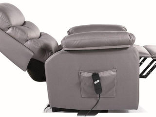 Fotoliu cu masaj modern, confortabil și durabil foto 3