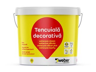 Tencuială decorativă acrilică Weber Classic / акриловая декоративная штукатурка (тинк) Weber Kлассик