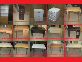 Столы(компьютерные. кухонные)+(шкафы) новые от 350 лей а так же мебель на заказ. foto 1
