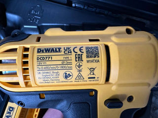 Шуруповерт dewalt оригинал dcd771 фото 1