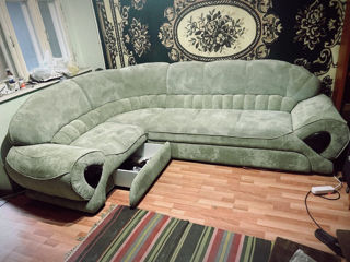 Продам угловой диван после перетяжки foto 1