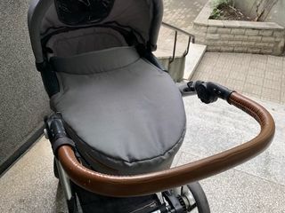 Коляска Mutsy Evo два в одном + car seat + зимний конверт + зонт foto 5