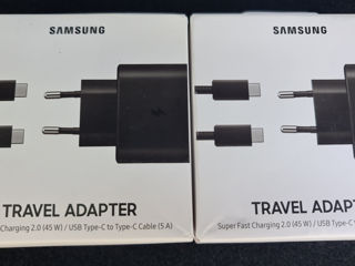 Samsung 45W charger + cablu foto 2