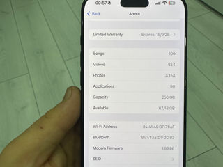 iPhone 16 pro max 256gb baterie 100% foto 6