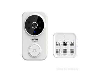 M8 Intercom Wireless Doorbell Camera Night Vision 1080P, Videointerfon wireless. foto 3