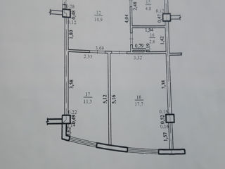 5-ти комн. кварт. и более, 135 м², Дурлешты, Кишинёв