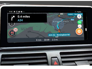 Монитор (10.25 дюймов) CarPlay/Android Auto для автомобилей BMW X5/X6/E70/E71/E72 с системой CCC