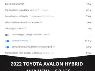 Toyota Avalon foto 2