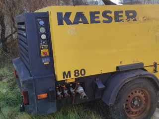 Compresor Kaeser M80. Remorcabil. foto 7