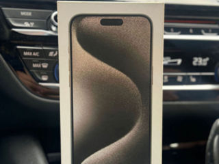 Vind iPhone 15 Pro Max 256Gb Natural Titanium / Sigilat / Garantie 1 An / New