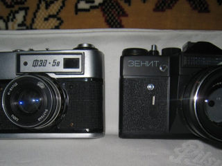 Фотоаппараты "Смена-6", "ФЭД-5В", "Любитель-166" и другие. foto 5