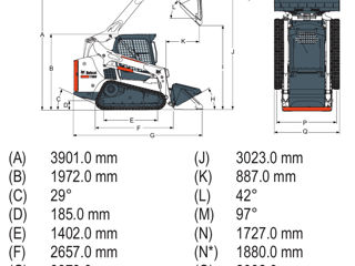 Мини-погрузчик гусеничный Bobcat T590, 2013 foto 15