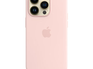 Оригинал iPhone 14 Pro Silicone Case with MagSafe - Chalk Pink (MPTH3ZM/A) foto 2