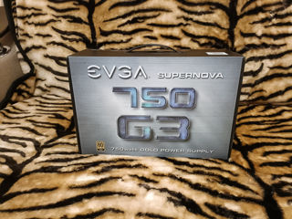 EVGA SuperNOVA G3 750 W 80PLUS Gold новый foto 1