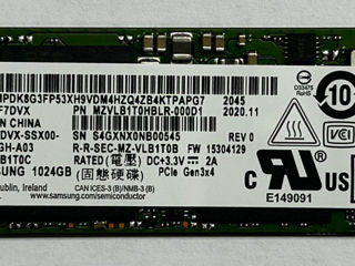 1TB SSD M2 NVMe Samsung, Hynix, Kioxia, Intel Гарантия 6 мес! foto 4