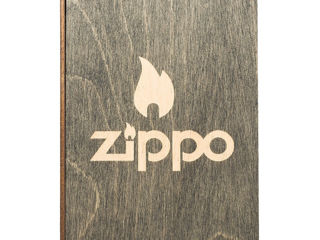 Комплект zippo зажигалка 218 classic black matte + подарочная упаковка + бензин + кремни