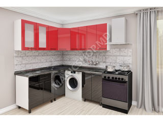 Bucătărie modulară de colț 1.81.8m cu fațadă MDF (High Gloss) - livrare, credit !!! foto 4