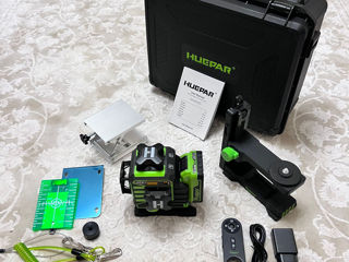 Laser Huepar W04CG 4D 16 linii + magnet Pro + bluetooth + garantie + livrare gratis foto 1